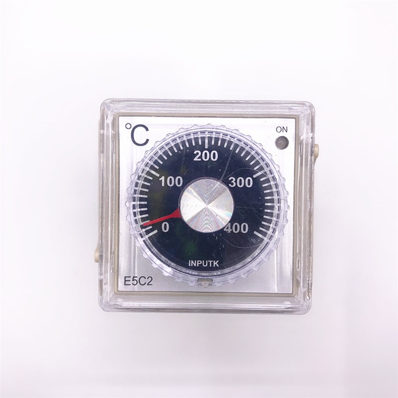 新品 E5C2-R 温度调节仪指针式温控仪自动恒温温控器 送底座