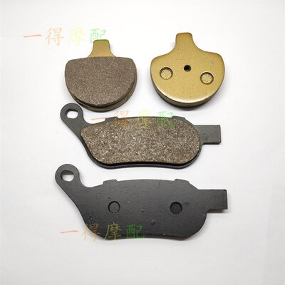 适用哈雷海盗大弹簧Softail Cross Bones1584前后刹车片0011年
