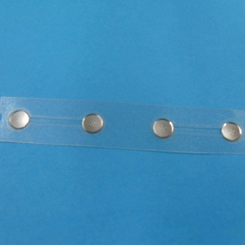 按键弹片订做4个圆形5MM开关锅仔长条形贴膜