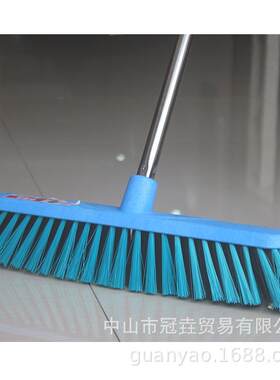 加宽加厚特大号地刷长柄地板刷厂房庭院清洁刷威思高厚实杆硬毛刷
