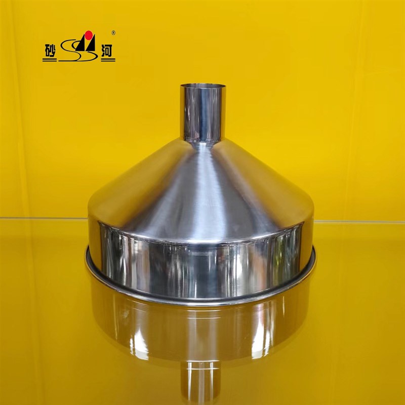 现货供应加厚不锈钢漏斗商用特大口酒漏蛋糕店锥形连架奶油漏斗