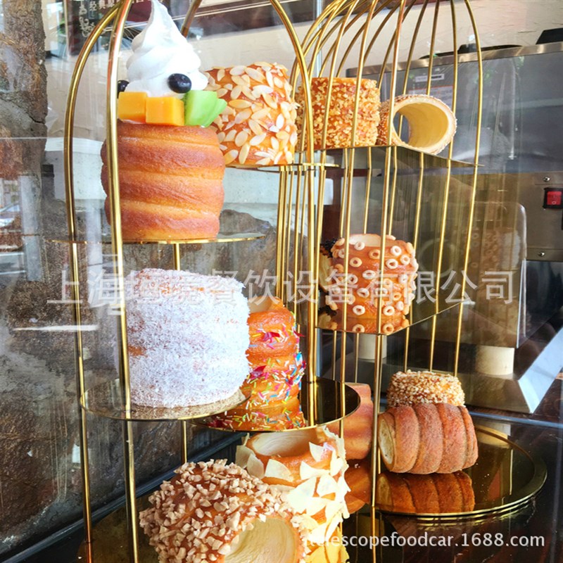 chimney cake oven 出口匈牙利烟囱卷烤箱 烟囱面包卷机器设备