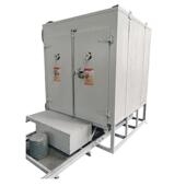 电动台车烘箱工业高温烘房烤箱不锈钢恒温热风循环烘干箱自动设备