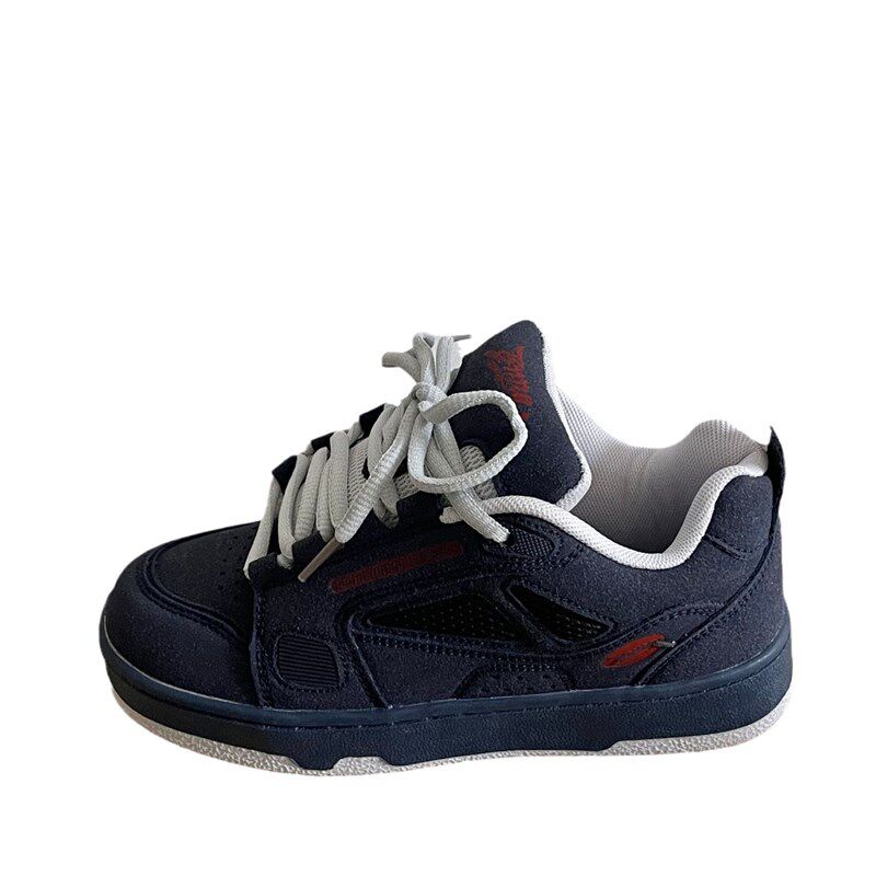 加绒面包鞋男款板鞋美式高街新款小众鞋子秋冬高级感情侣休闲鞋女