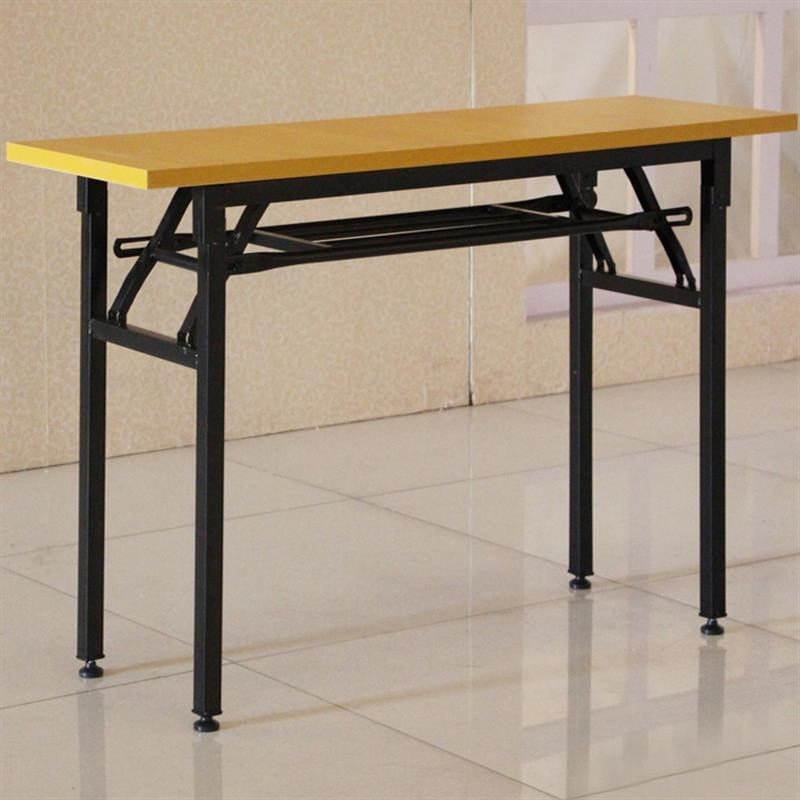 简易折叠属架办公桌培训桌长条桌折叠培训桌小会议桌临时桌子
