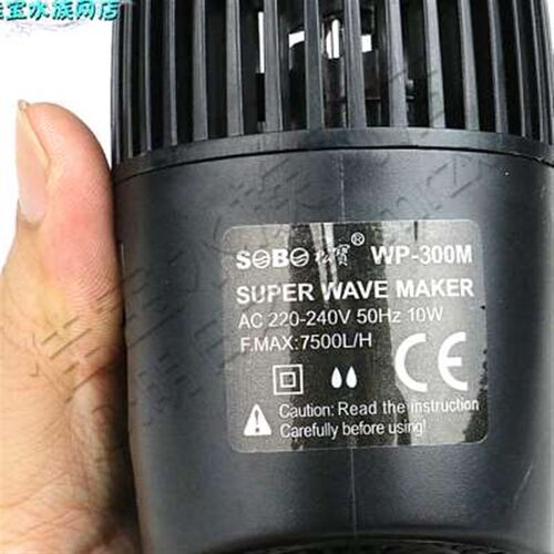 新款松宝造浪泵 造流充氧清洁鱼缸冲浪打浪泵静音单头双头水族箱