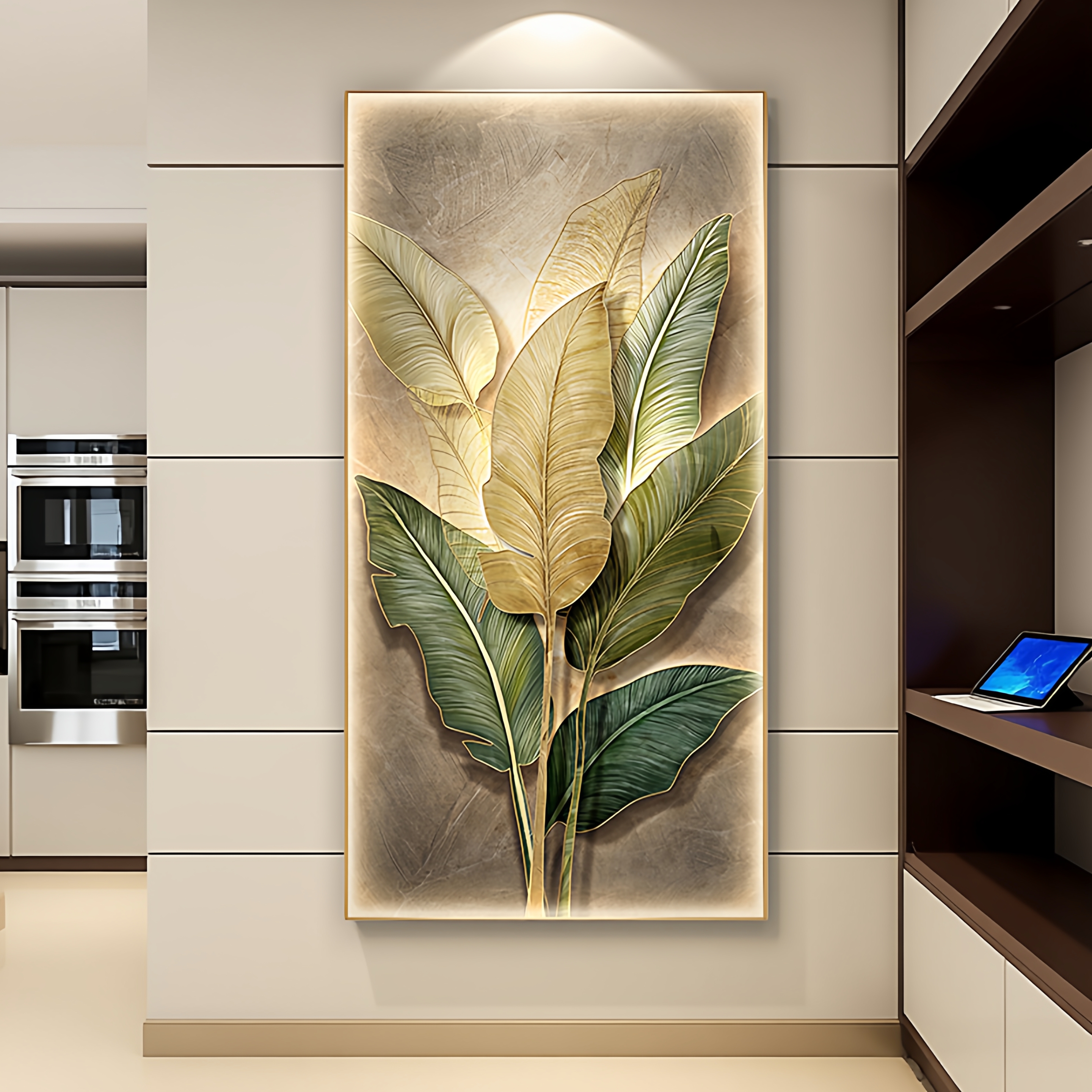 家大业大轻奢玄关门挂装饰画