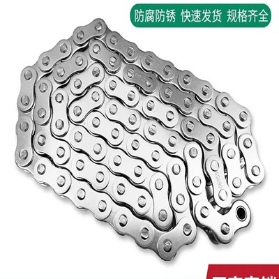 304不锈钢链条04C 05B 06B 08B 10A 12A 16A 20A单排 年底特价