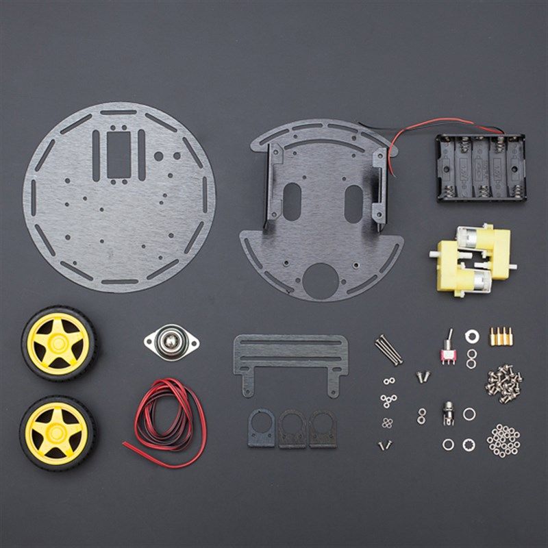 DFRobot 3PA铝合金三轮机器人小车套件带电池盒适用Arduino,搬运/仓储/物流设备,其他起重搬运设备,淘宝优惠券,粉丝福利购,淘宝优惠卷