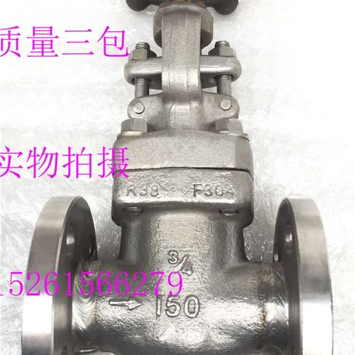 J41W-150LB不锈钢美标法兰截止阀304锻钢硬密封截止阀闸阀DN15-50