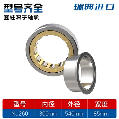 日本进口NSK轴承NJ248 NJ252 NJ256 NJ260 NJ EM E 圆柱