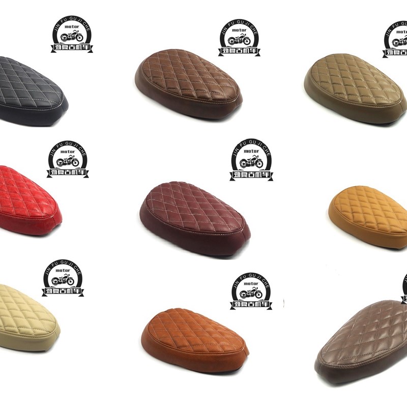 适用幼兽C50/C70座垫 CUB110幼兽单人坐包 嘉陵CoCo双线手工坐垫