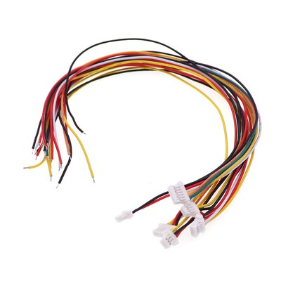 SH1.0mm间距 单头电子线连接器连接线2P/3P/4P/5P/10P 10CM/20cm