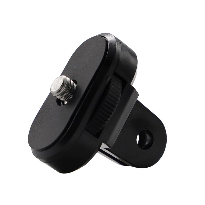 1/4自拍杆吸盘转接口 三脚架转接头 适用gopro 小蚁运动相机配件