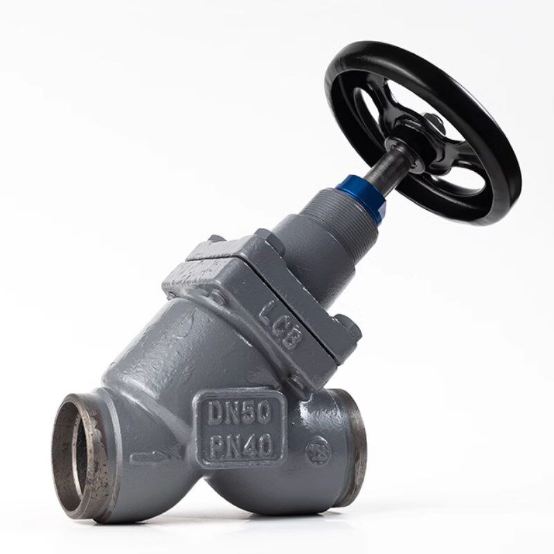 铸钢低温直通式截止阀冷库锻钢DJ61F-40C焊接高压工业制冷专用阀