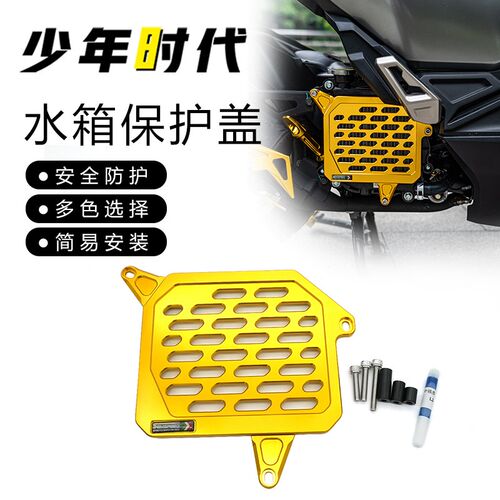 适用三阳SYM 哈士奇150 HUSKY ADV150改装件 水箱网