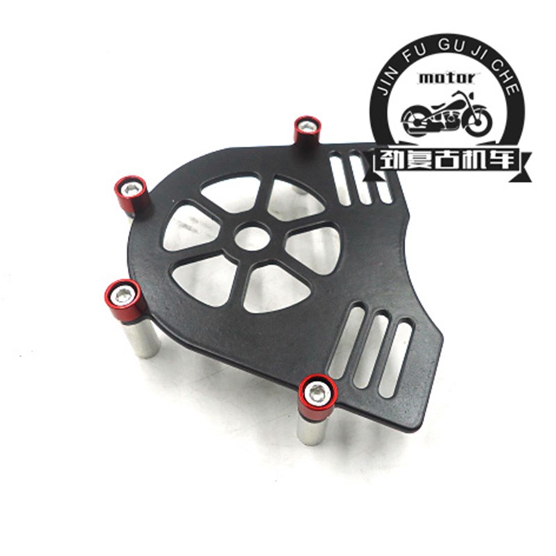 贝纳利魔鬼BJ500-6A/502C镂空盖/左后盖/链条盖/小牙盘链轮盖板