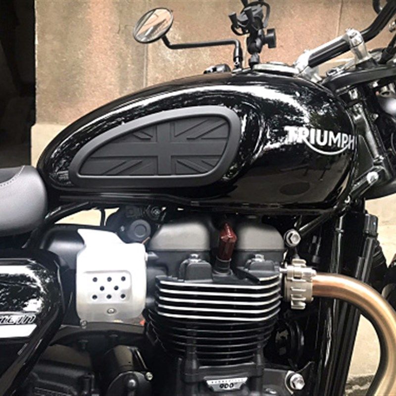 适用于凯旋T100/T120油箱装饰贴 Bobber/Street/Speed Twin油箱胶