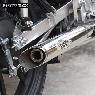 VH斜口排气管全段声浪低沉浑厚配件 CC110改装 本田幼兽Cross Cub