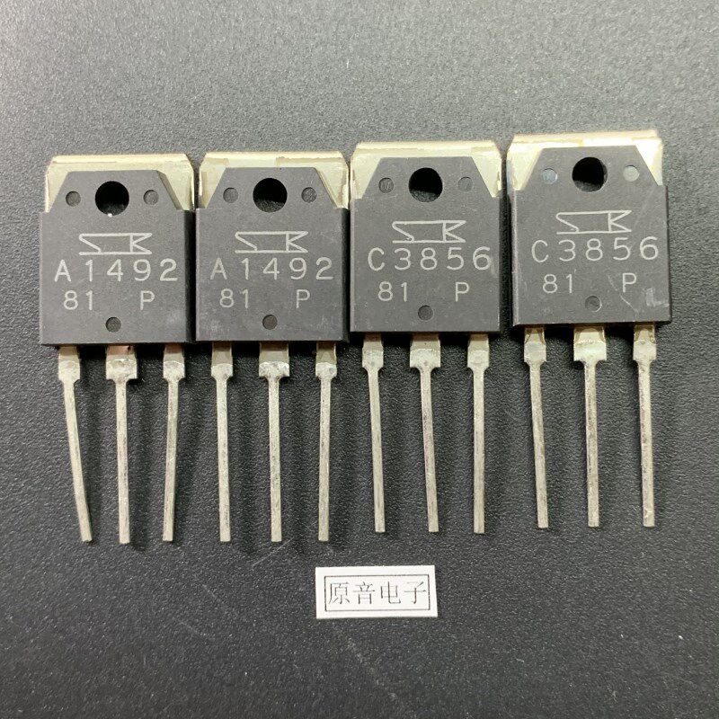 2SA1492/2SC3856 SANKEN(三肯)大功率原装全新功放对管音响管P档