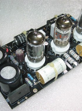 12AX7+5686电子管单端功放板管子正装 功率2W+2WLG128A