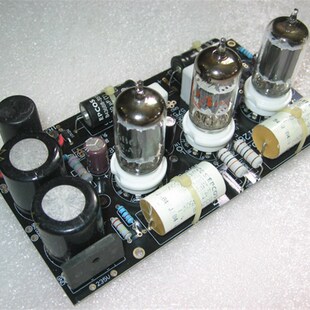 12AX7+5686电子管单端功放板管子正装 功率2W+2WLG128A