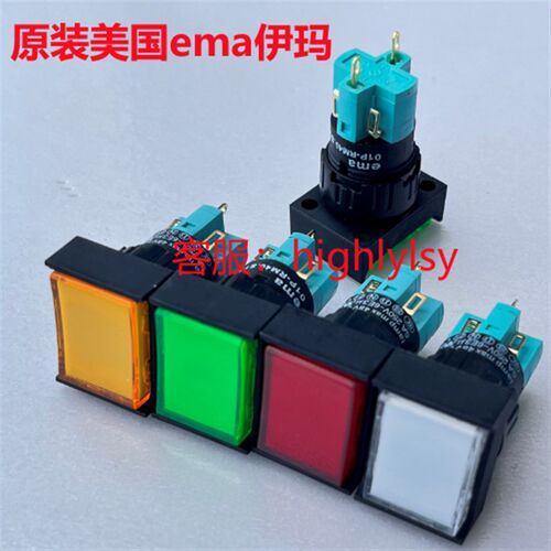 01P-RM40.S1P,01P-RA40.S1P原装美国ema伊玛按钮开关/长方形