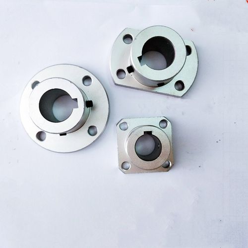 米思米导向轴支座支架型带键槽型法兰座支座