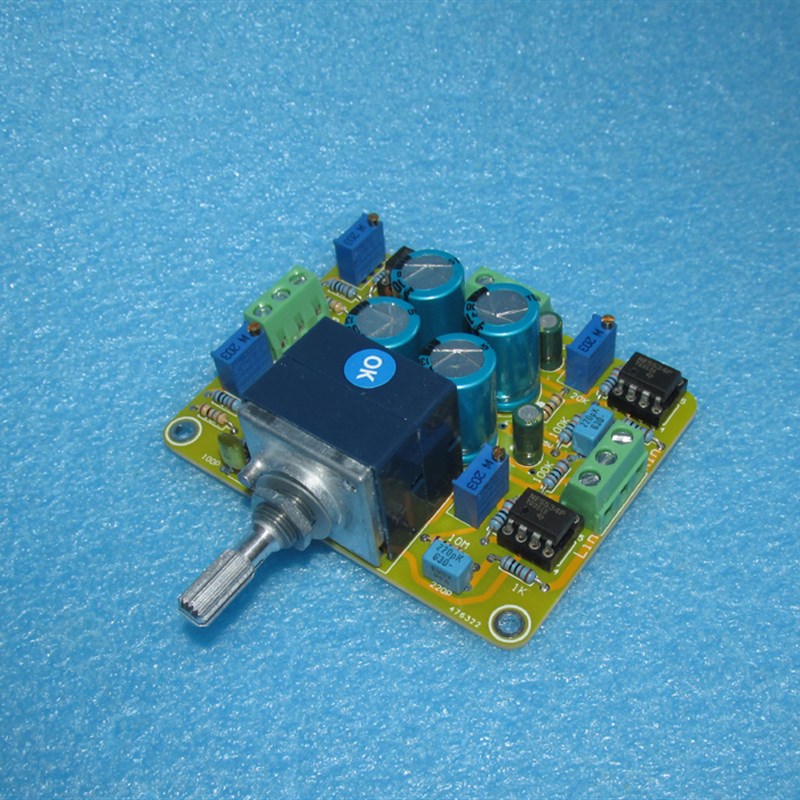 大名鼎鼎的德国MBL6010版本的NE5534直流前级放大板中点可调LG318