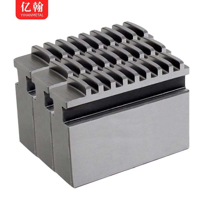 三爪卡盘卡爪整体软爪生爪RZ11 80 100 125 160 200 250C分离爪脚