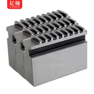 200 100 160 250C分离爪脚 125 三爪卡盘卡爪整体软爪生爪RZ11