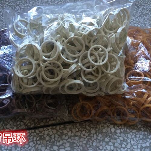 罗马杆挂环固定环挂钩环圈窗帘挂圈消音环吊环塑料扣窗帘配件辅料