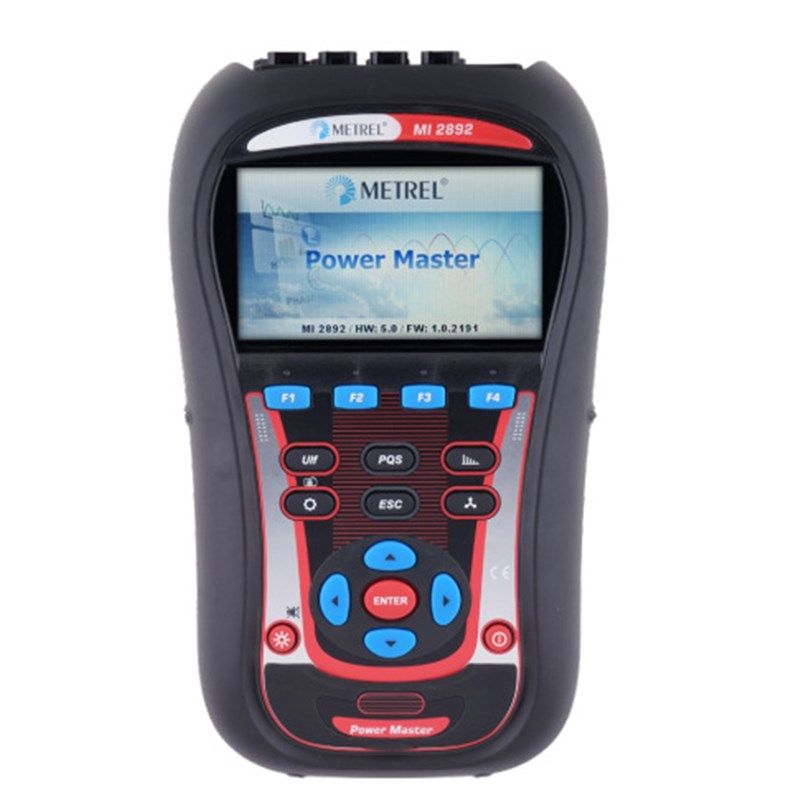 德国METREL美翠MI2892 A级四通道手持式蓝牙电能质量分析仪德国