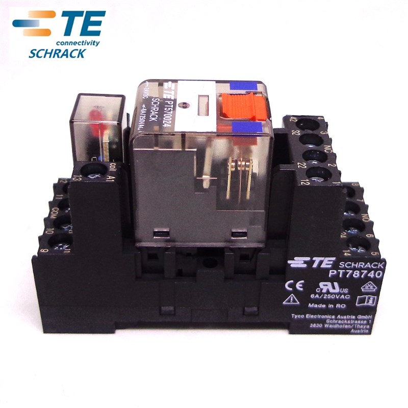 全新原装正品TE/SCHRACK/泰科 PT570024+PT78740+EM18 成套继电器