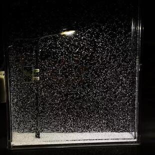 【雪夜流麻小夜灯】氛围创意桌面摆件diy材料包送朋友礼物小夜灯