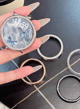 适用于oppoWatch X2 Mini手表保护壳新款高级时尚个性半包仿钻壳防刮防摔oppo智能运动手表边框带钻表壳配件