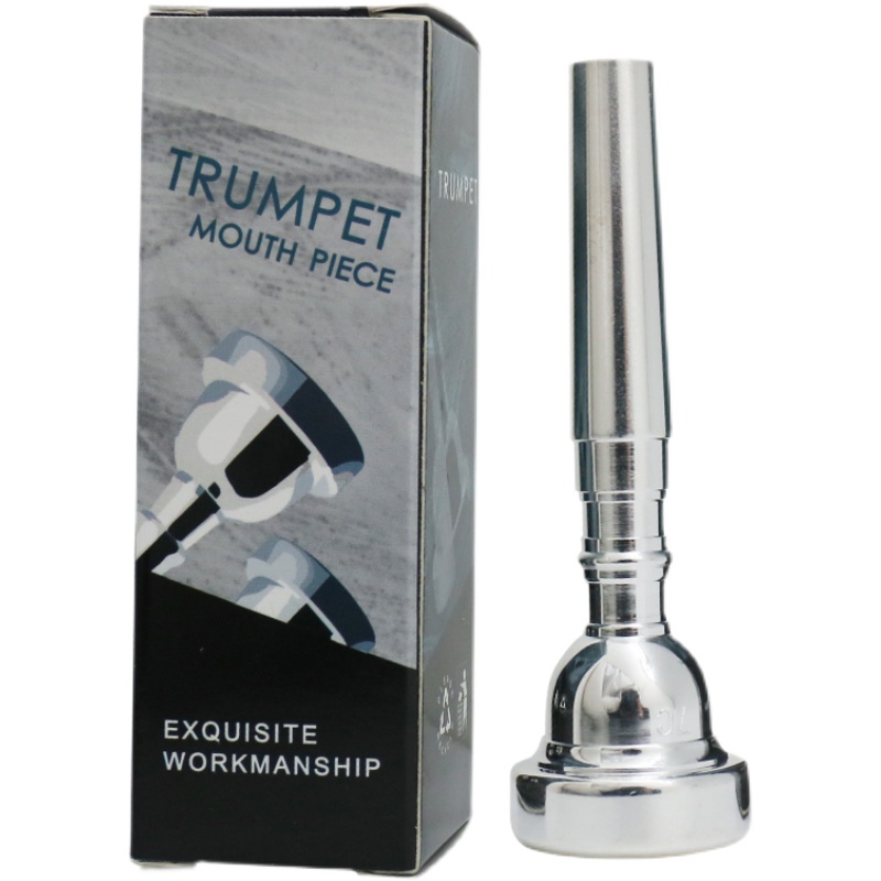 镀银长号吹嘴立键扁键次中音号C5C7CC