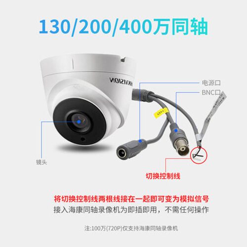 万模拟同轴摄像头红外夜视摄像器