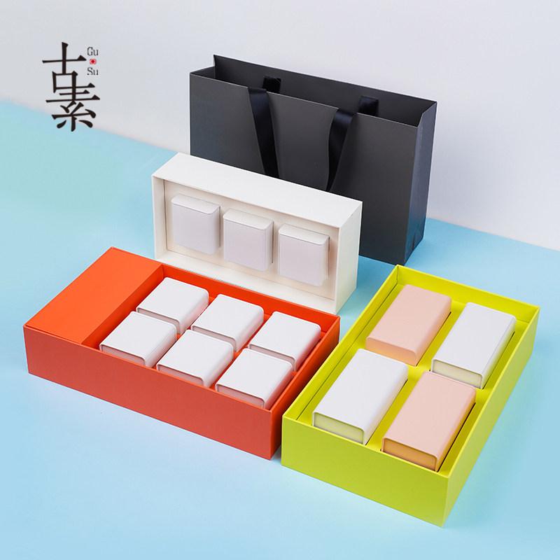 茶叶包装盒空礼盒铁皮石斛包装绿茶红茶白茶茶叶罐铁罐礼