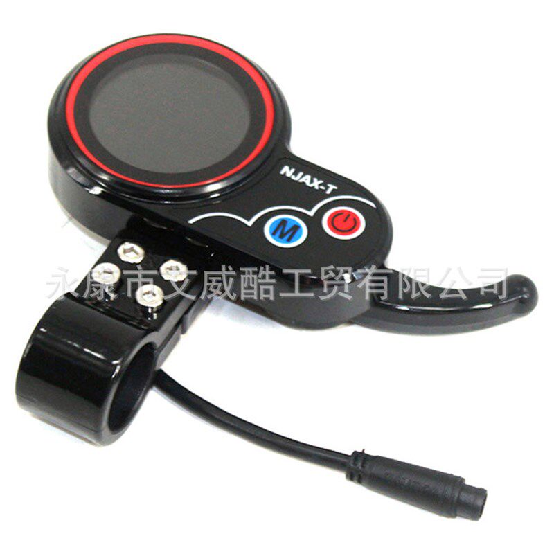 NJAX_T仪表 6针仪表 电动滑板车仪表  速度可调