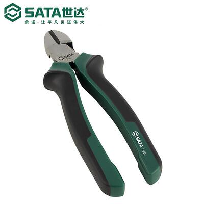 SATA/世达工具6寸7寸8寸省力型斜嘴钳72301钳子