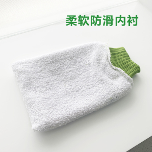 素洁 条装 环保无染色搓澡巾强力搓泥白色洗澡巾 全家福个强度