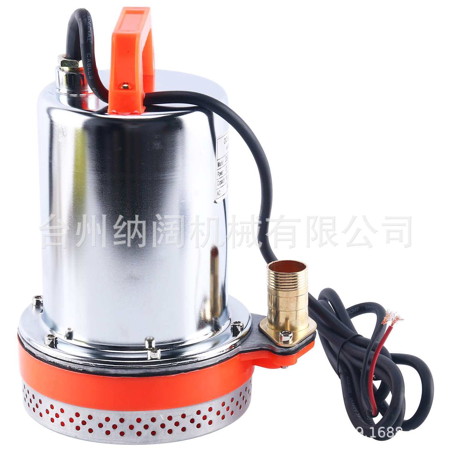 跨境直流潜水泵摩托电瓶农用浇灌洗车水泵12V24Vsubmersible pump