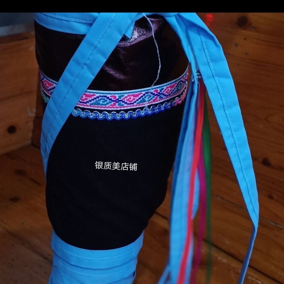 少数民族服装配饰侗族绑腿彝族脚套手饰儿童定做苗族服装饰品