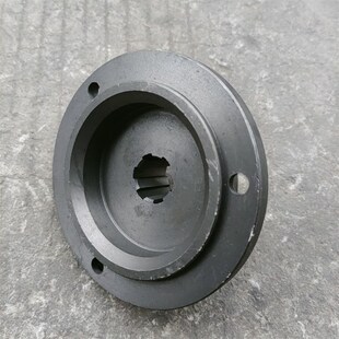上海江宁机床厂CA6163车床配件皮带轴花键壳盖6-33*8
