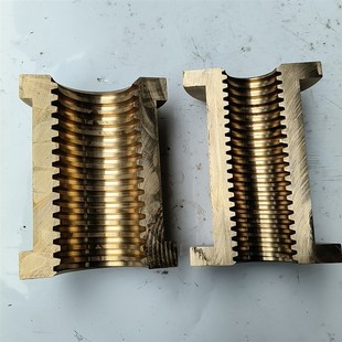 浙江泰源 兰州金宇端面龙门铣床动力头铜螺母T50*8半螺母T70*10