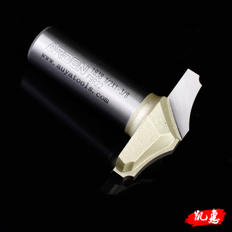 台湾雅登木工铣刀 雕刻机镂铣刀 小蝶刀橱柜门线芯板刀 花边刀