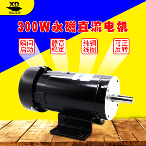 信达300W直流永磁电机220V调速马达1800转高速变速正反转控电动机
