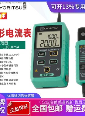 日本共立KYORITSU克列茨KEW2500/KEW2510过程校准行业钳电流表