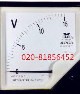 GB/T7676-98 直流电压表42C3-15V 42C3-20V 42C3-10V 42C3-V